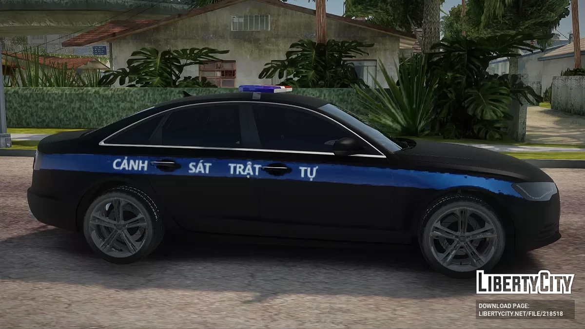 Audi A6 Vietnam Criminal Police / GTA San Andreas