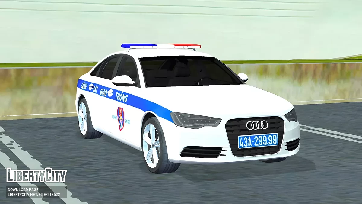 Audi A6 Vietnam Traffic Police / GTA San Andreas