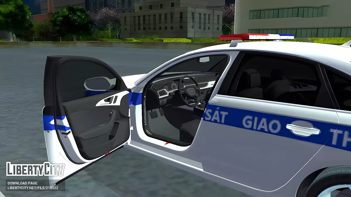 Audi A6 Vietnam Traffic Police / GTA San Andreas