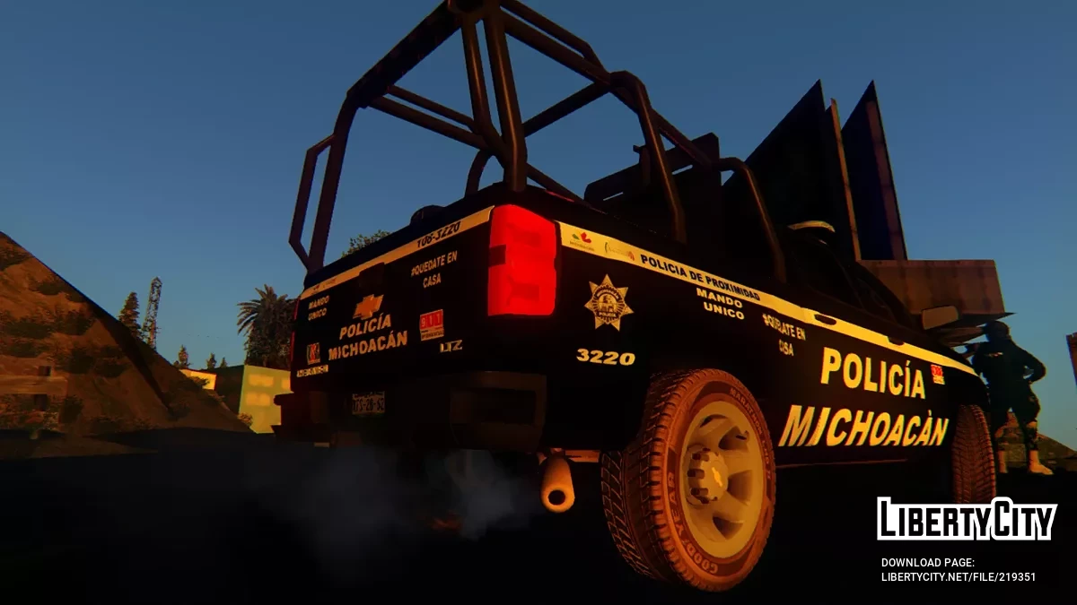 Chevrolet Silverado 2014 Policia Michoacán / GTA San Andreas
