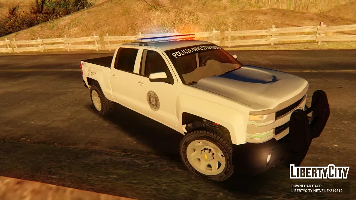 Chevrolet Silverado Policia Investigadora Tamaulipas / GTA San Andreas