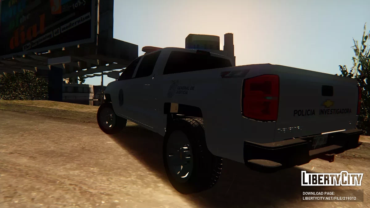 Chevrolet Silverado Policia Investigadora Tamaulipas / GTA San Andreas