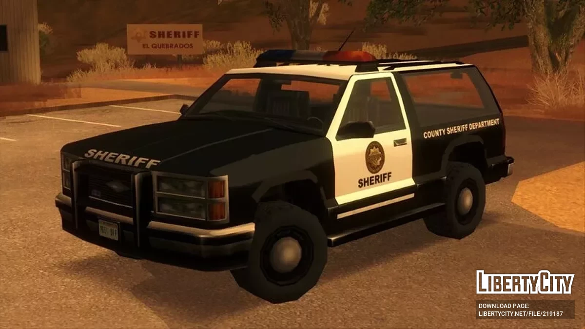 Declasse Sheriff Granger 1800X / GTA San Andreas