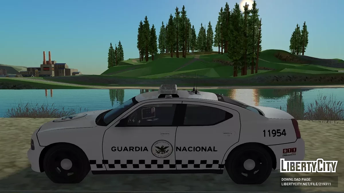 Dodge Charger 2008 Guardia Nacional / GTA San Andreas