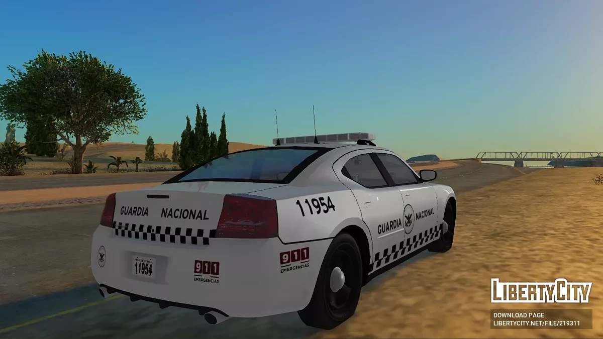 Dodge Charger 2008 Guardia Nacional / GTA San Andreas