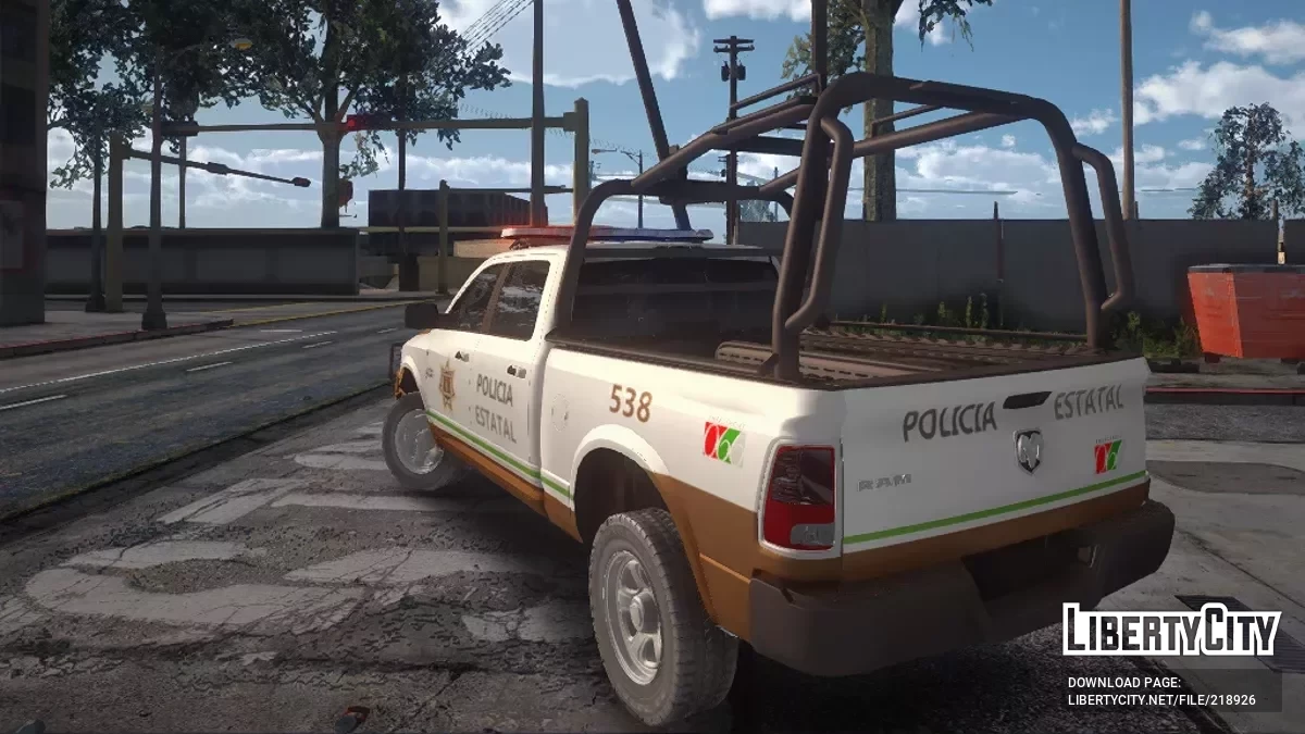 Dodge Ram Policia Estatal Tamaulipas / GTA San Andreas