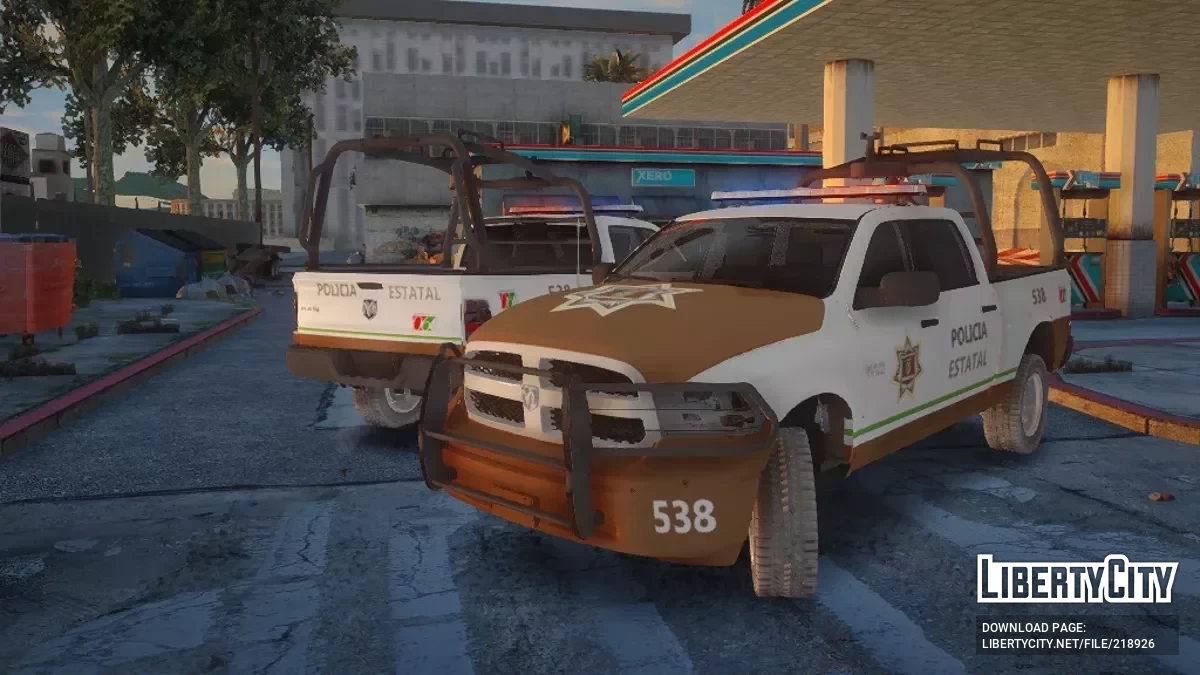 Dodge Ram Policia Estatal Tamaulipas / GTA San Andreas