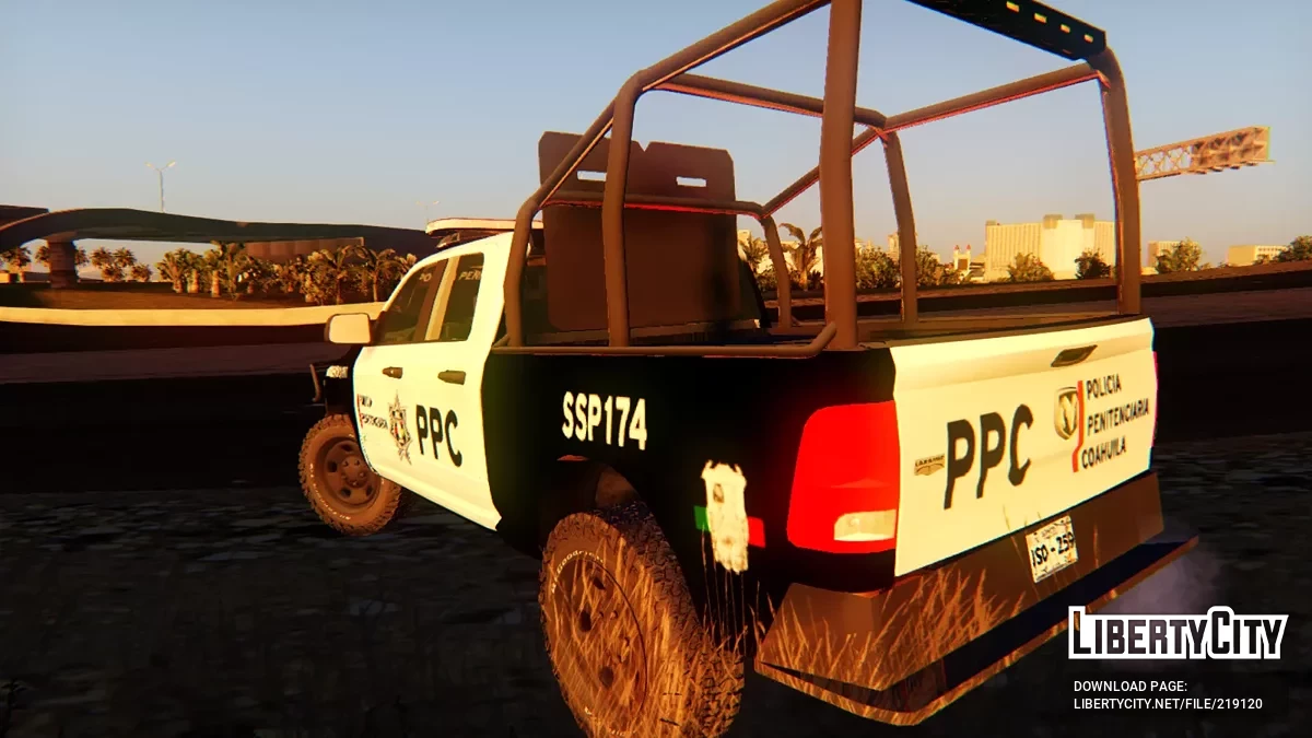 Dodge Ram Policia Penitenciaria Coahuila / GTA San Andreas