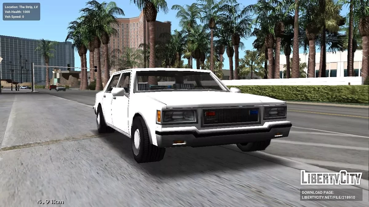 Машина ФБР (IVF) / GTA San Andreas
