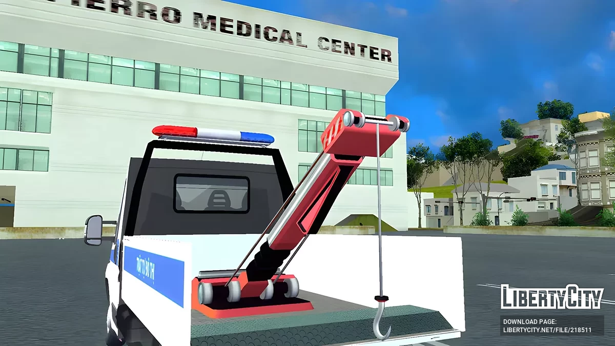 Fiat Ducato Towtruck Vietnam Urban Order Car / GTA San Andreas