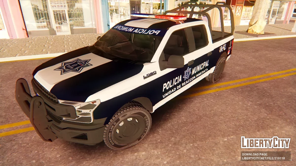 Ford F-150 2019 Policia Municipal Tecamac URI / GTA San Andreas