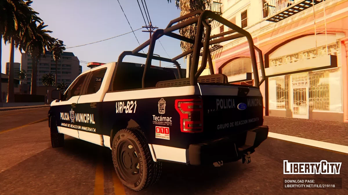 Ford F-150 2019 Policia Municipal Tecamac URI / GTA San Andreas
