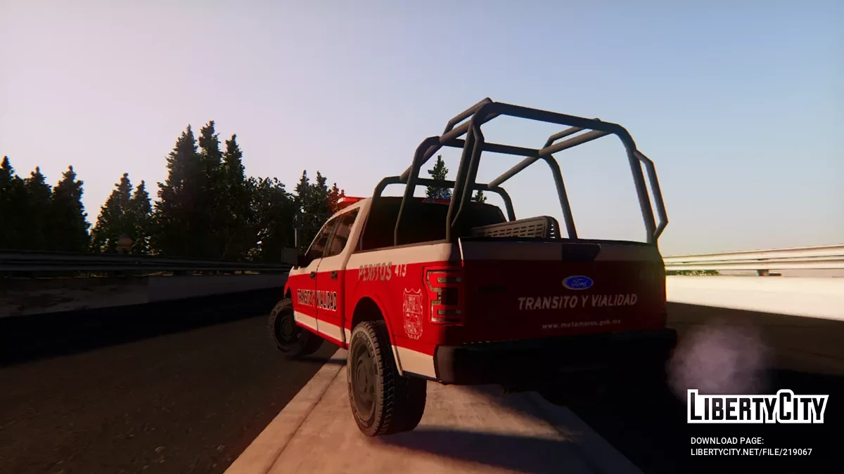 Ford F-150 2019 Transito y Vialidad Matamoros / GTA San Andreas