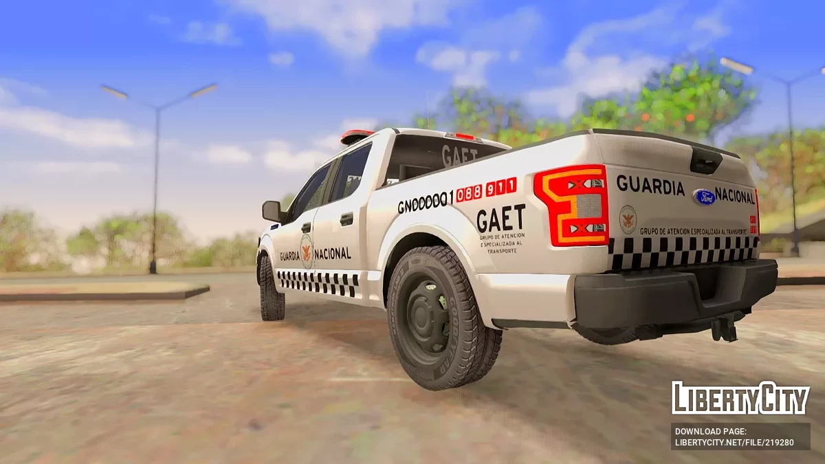 Ford F-150 Guardia Nacional (GAET) / GTA San Andreas