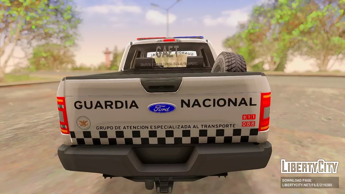 Ford F-150 Guardia Nacional (GAET) / GTA San Andreas