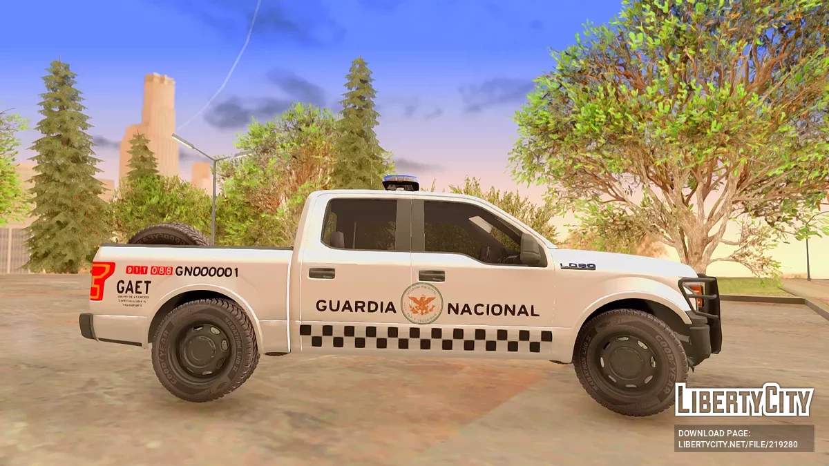 Ford F-150 Guardia Nacional (GAET) / GTA San Andreas