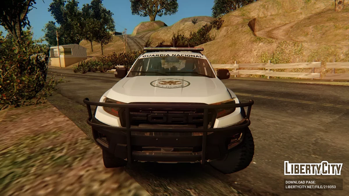 Ford Ranger Raptor Guardia Nacional Mexico / GTA San Andreas