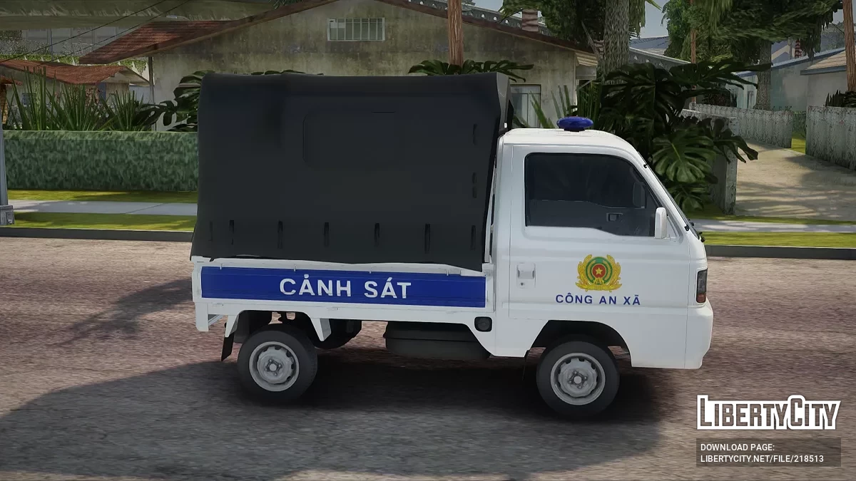 Honda Acty Vietnam Commune Police Car / GTA San Andreas