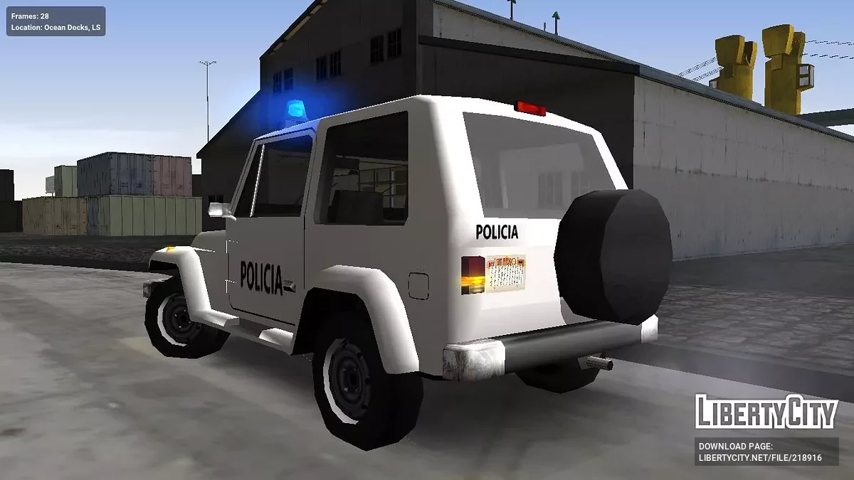 Mesa - Кубинская Полиция / GTA San Andreas