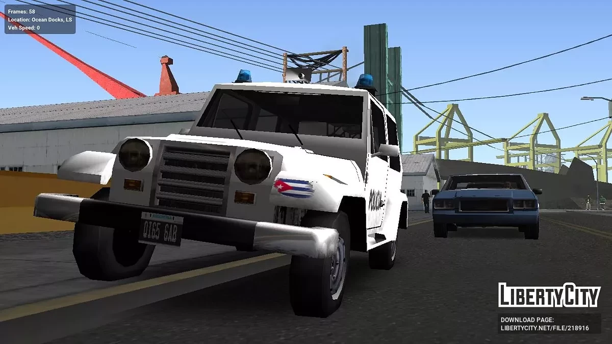 Mesa - Кубинская Полиция / GTA San Andreas