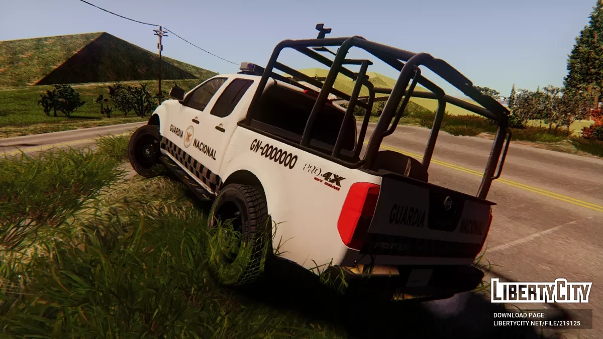 Nissan Frontier Guardia Nacional / GTA San Andreas
