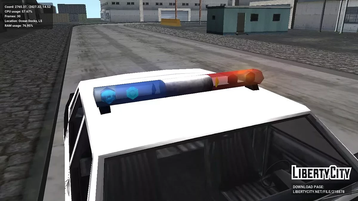 Tahoma SFPD IVF 92's / GTA San Andreas