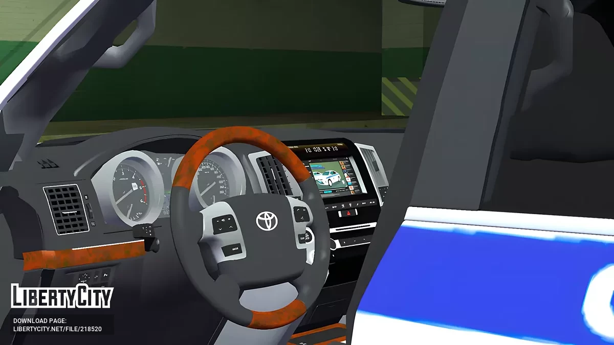 Toyota Land Cruiser 200 Vietnam Traffic Police / GTA San Andreas