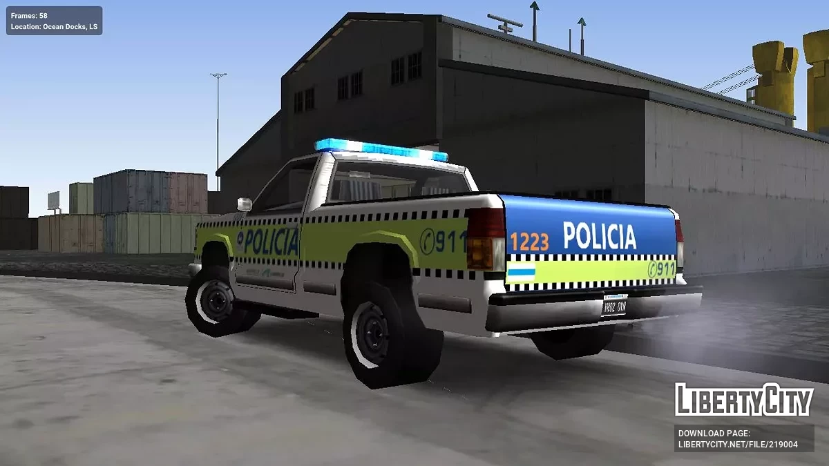 Yosemite - Полиция провинции Тукуман (Tucuman) / GTA San Andreas