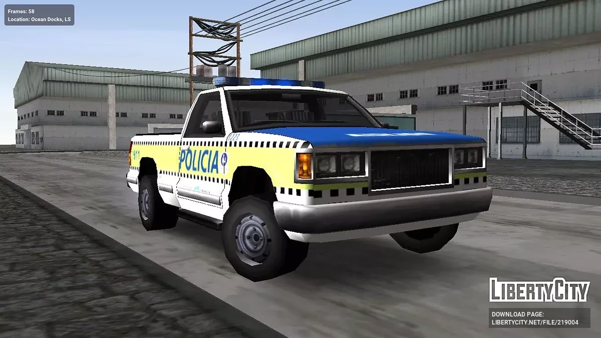 Yosemite - Полиция провинции Тукуман (Tucuman) / GTA San Andreas