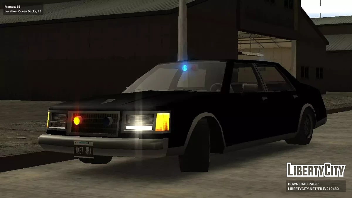 Albany Washington ФБР - Без маркировки (IVF) / GTA San Andreas