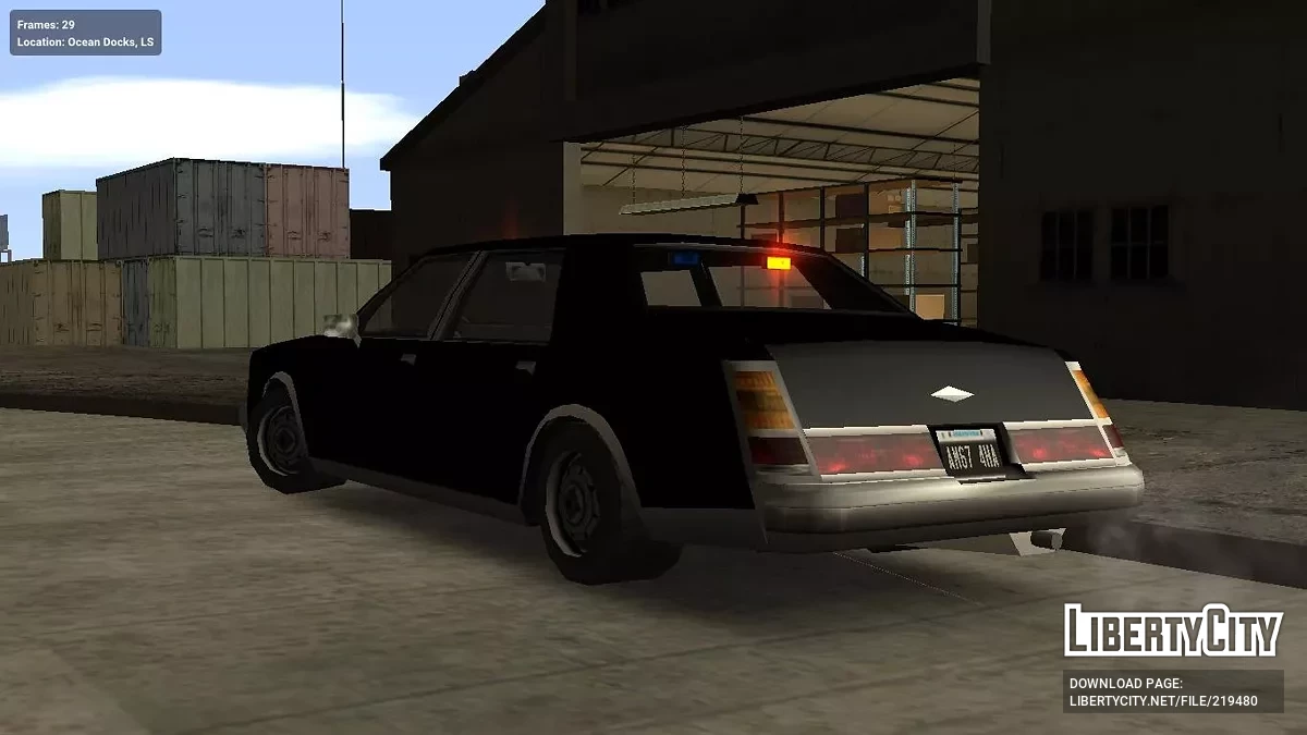 Albany Washington ФБР - Без маркировки (IVF) / GTA San Andreas
