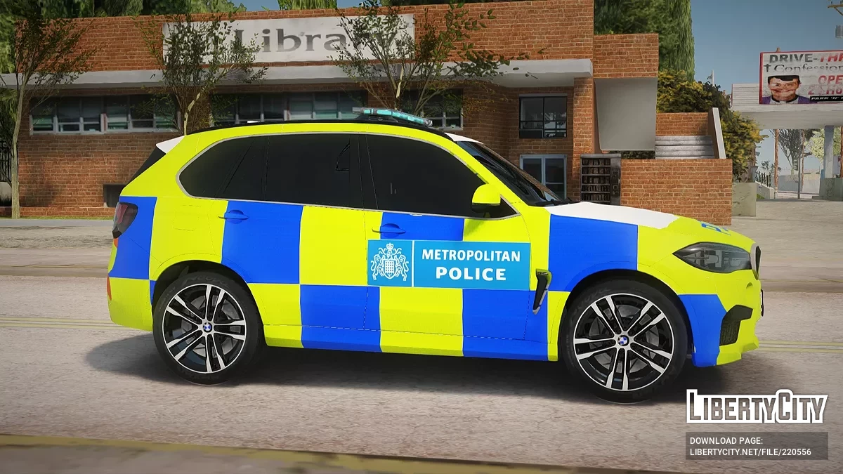 BMW X5 M Metropolitan Police / GTA San Andreas