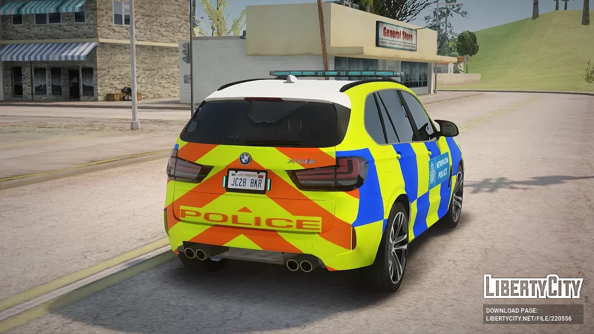 BMW X5 M Metropolitan Police / GTA San Andreas