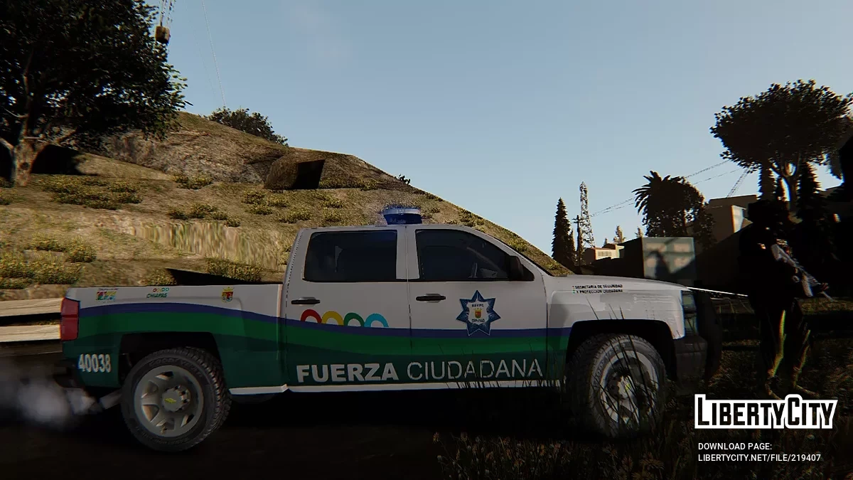 Chevrolet Silverado 2014 Fuerza Ciudadana Chiapas / GTA San Andreas