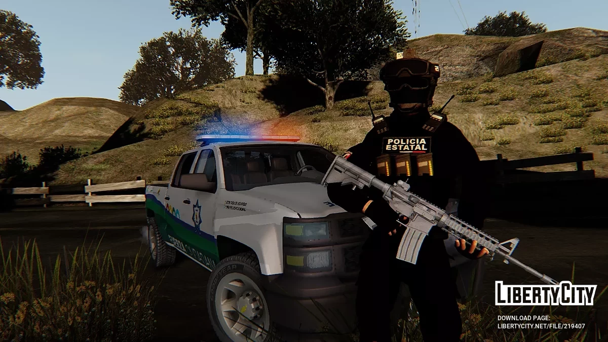 Chevrolet Silverado 2014 Fuerza Ciudadana Chiapas / GTA San Andreas
