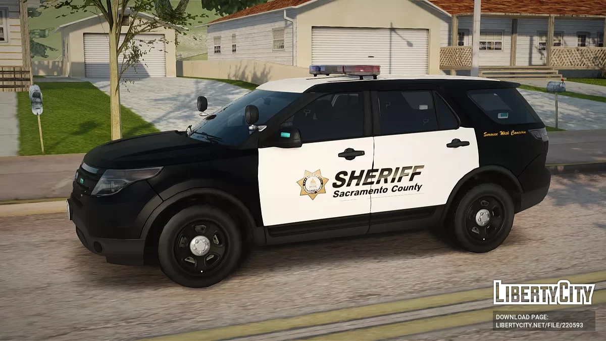 Ford Explorer 2013 Sacramento Sheriff Department / GTA San Andreas