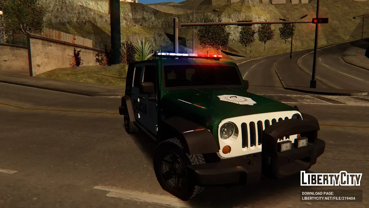 JEEP Wrangler Policia CDMX 2020 / GTA San Andreas