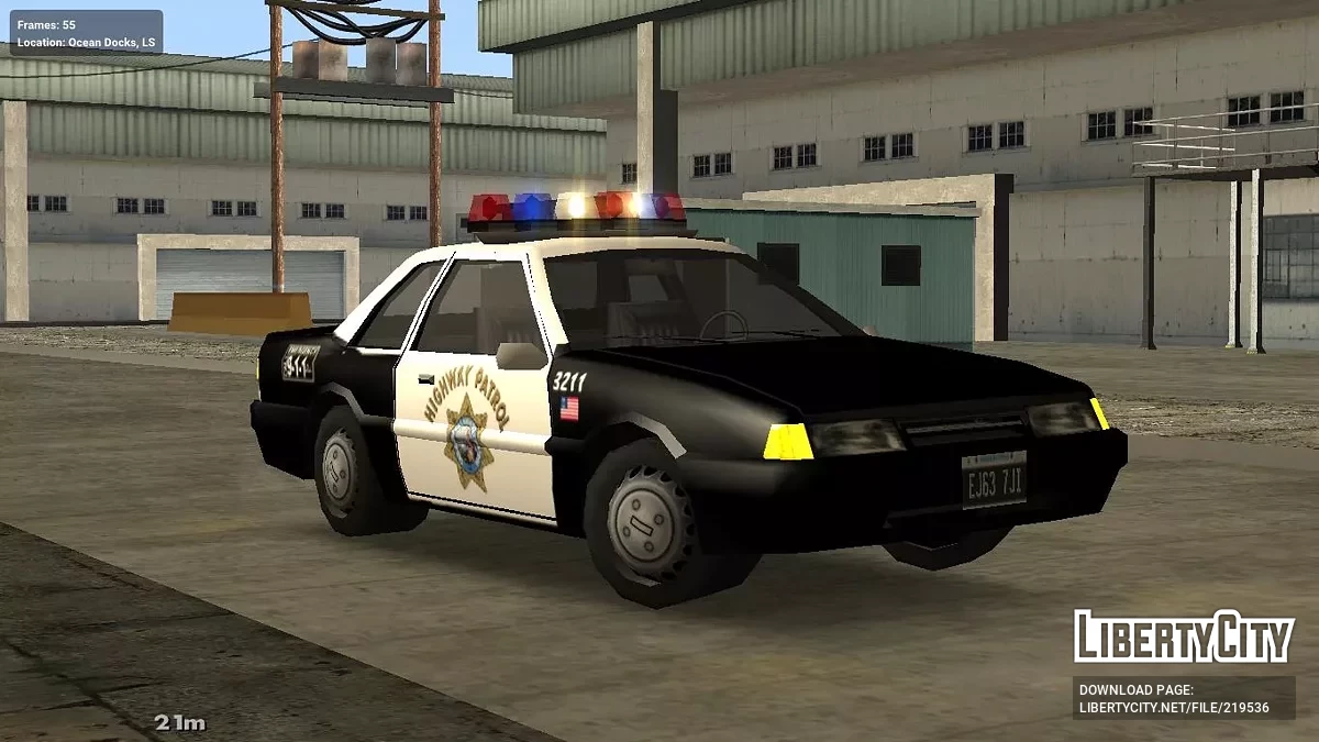 Karin Previon SAHP (San Andreas Highway Patrol) / GTA San Andreas