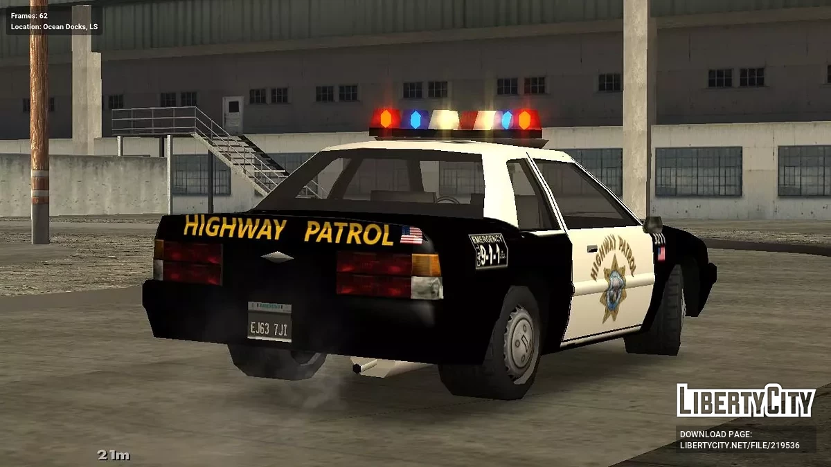 Karin Previon SAHP (San Andreas Highway Patrol) / GTA San Andreas