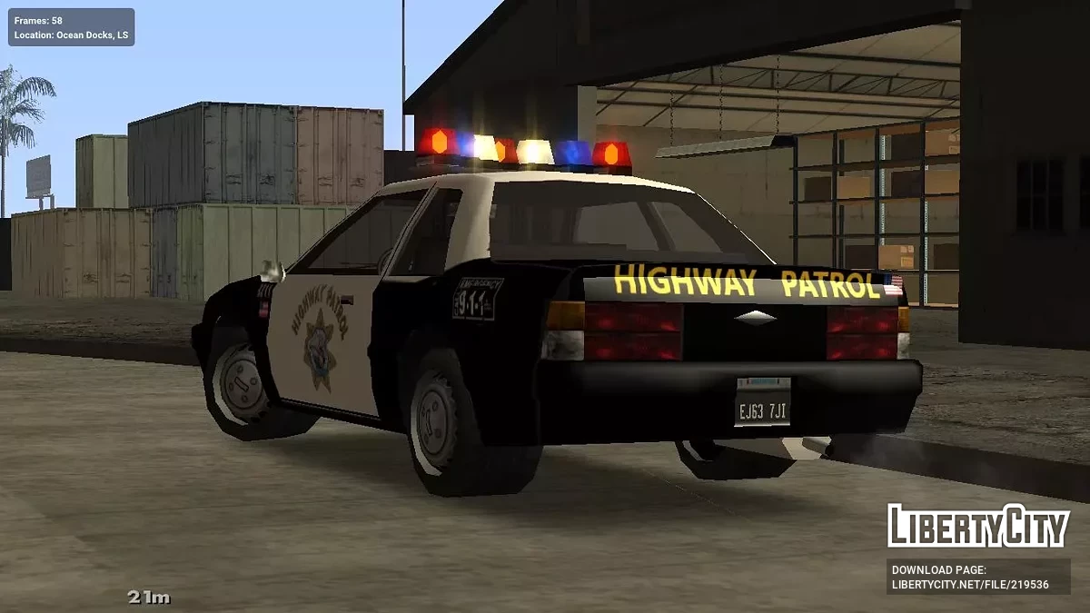 Karin Previon SAHP (San Andreas Highway Patrol) / GTA San Andreas