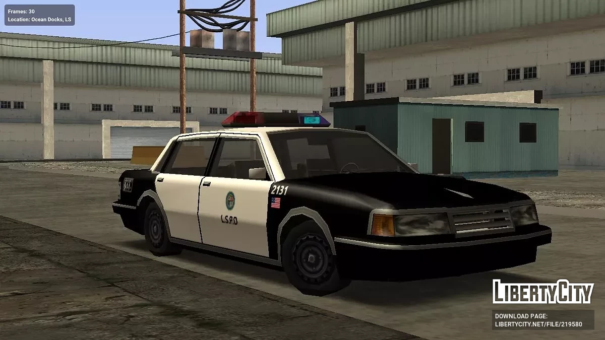 Vulcar Nebula LSPD (IVF) / GTA San Andreas