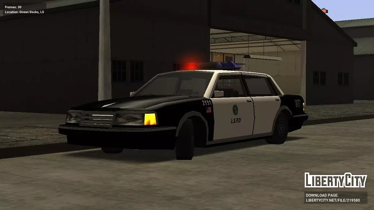 Vulcar Nebula LSPD (IVF) / GTA San Andreas
