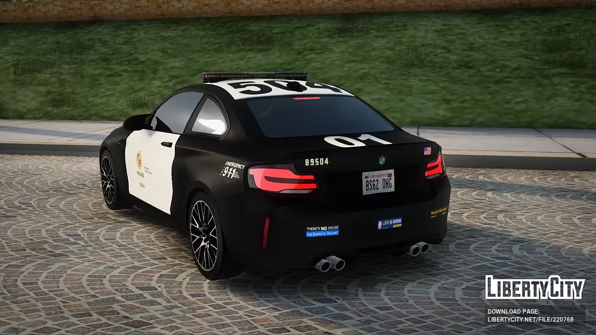 BMW M2 Сompetition LAPD / GTA San Andreas