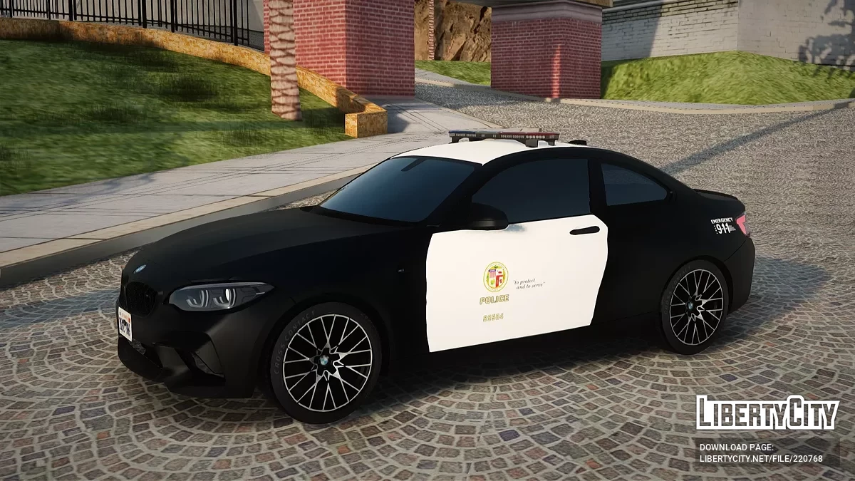 BMW M2 Сompetition LAPD / GTA San Andreas