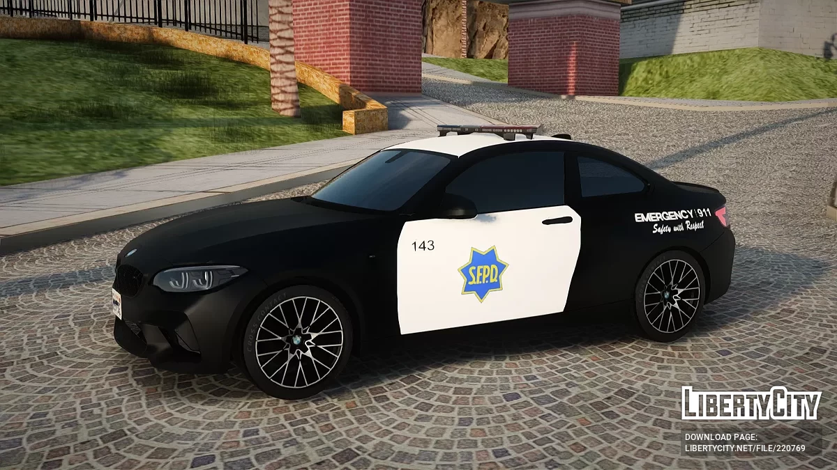 BMW M2 Сompetition SFPD / GTA San Andreas