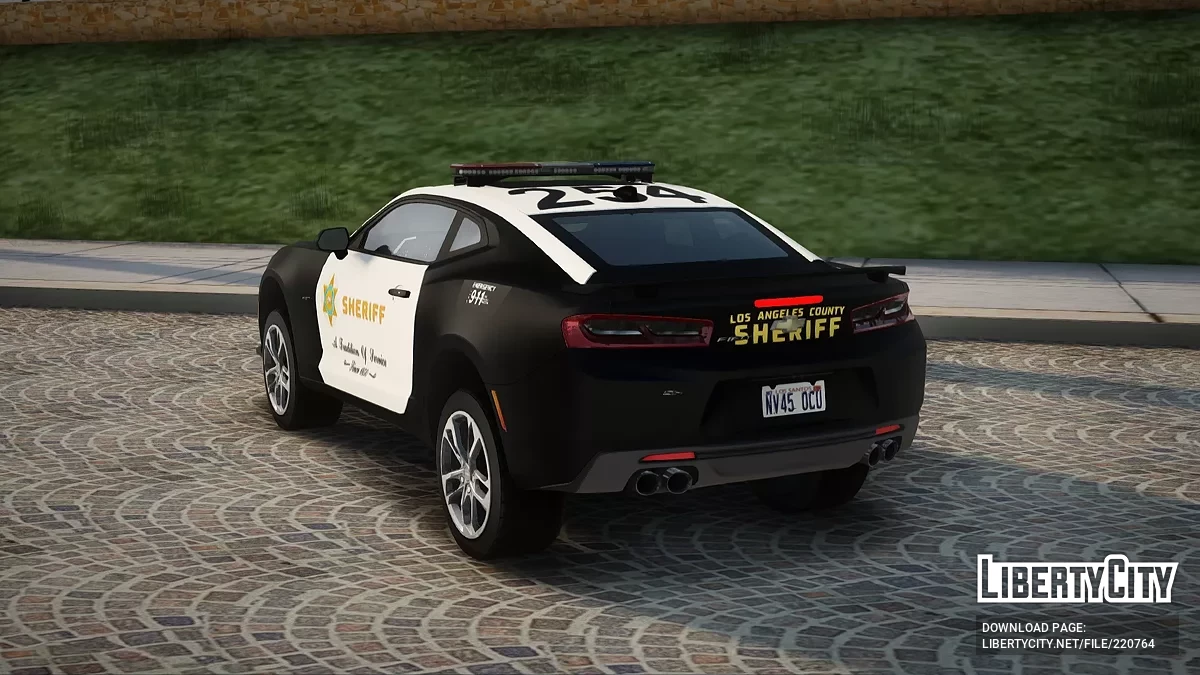Chevrolet Camaro SS Los Angeles Sheriff Department / GTA San Andreas