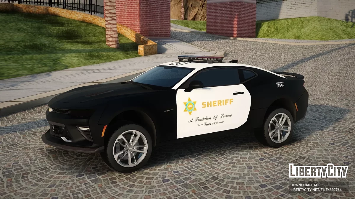 Chevrolet Camaro SS Los Angeles Sheriff Department / GTA San Andreas