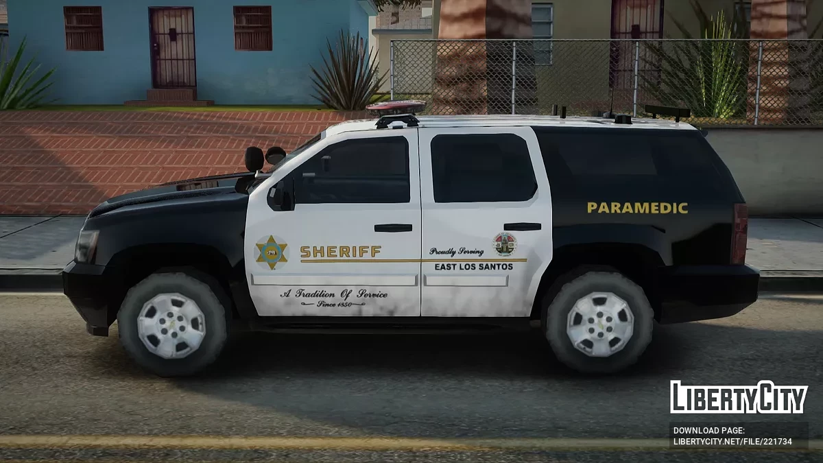Chevrolet Suburban East Los-Santos County Sheriff Department Paramedic / GTA San Andreas