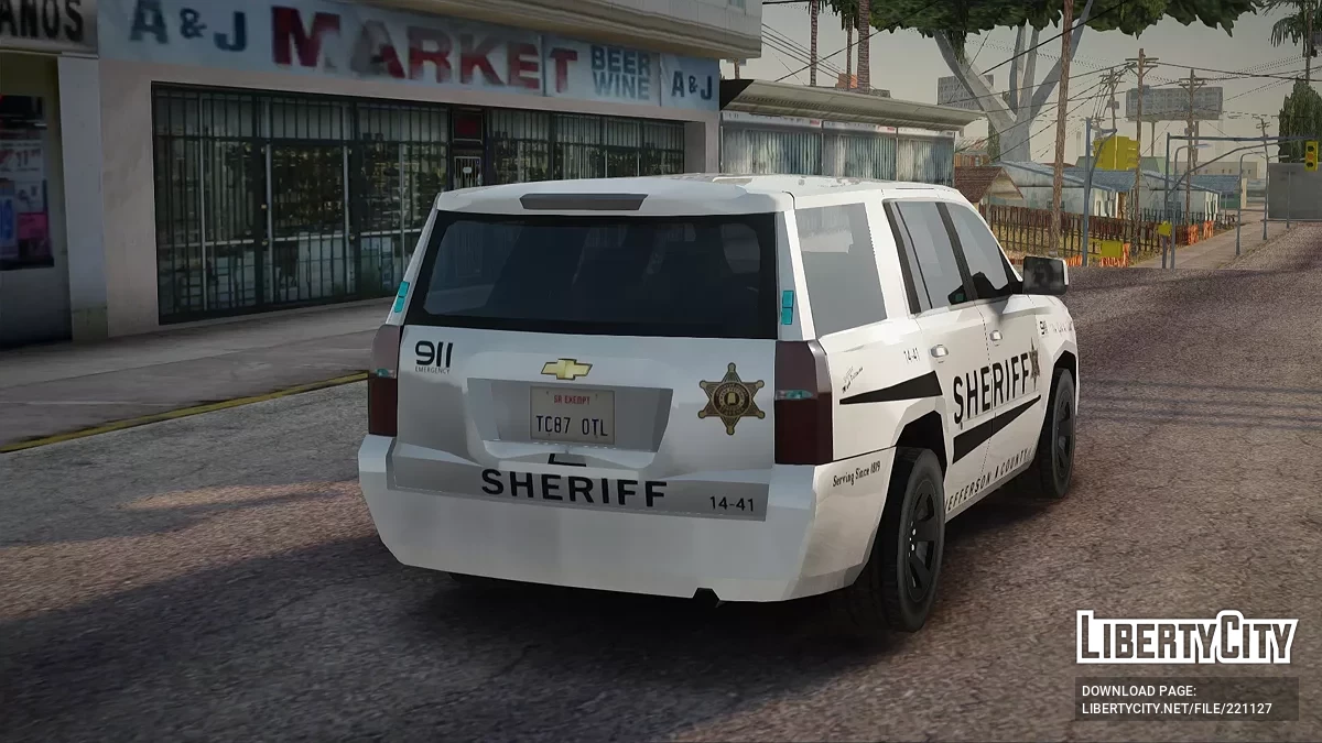 Chevrolet Tahoe Jefferson County Sheriff Office / GTA San Andreas