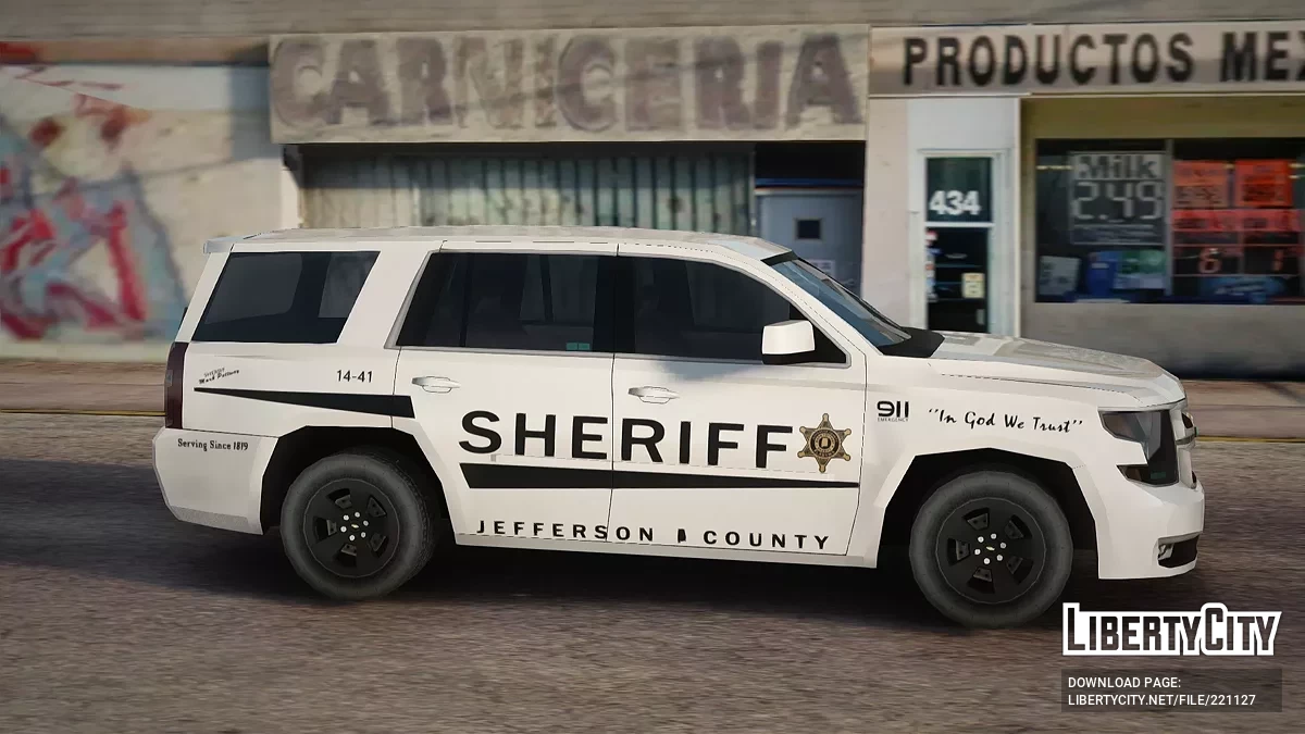 Chevrolet Tahoe Jefferson County Sheriff Office / GTA San Andreas